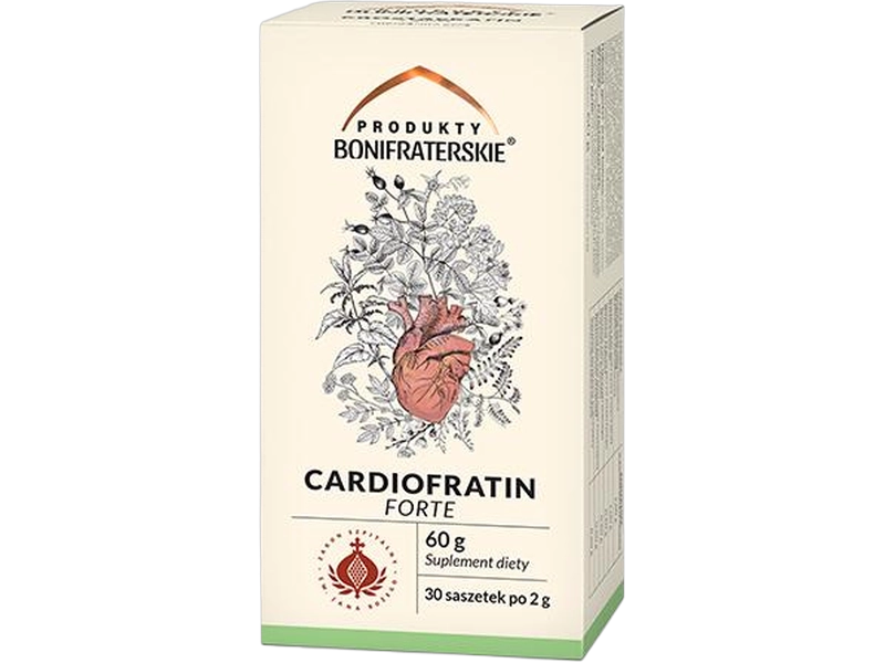 Cardiofratin Forte, zioła do zaparzania, 30 sasz.