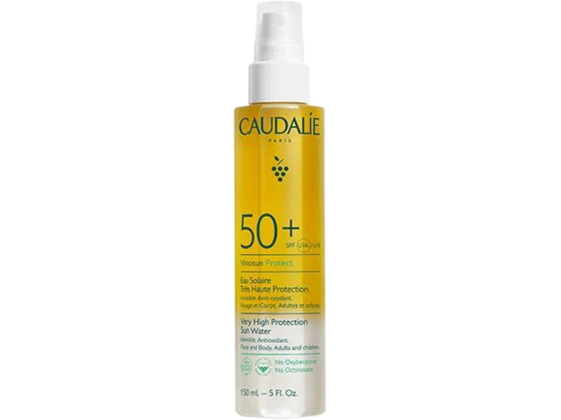 Caudalie Vinosun Protect woda słoneczna o bardzo wysokiej ochronie SPF50+, spray, 150 ml