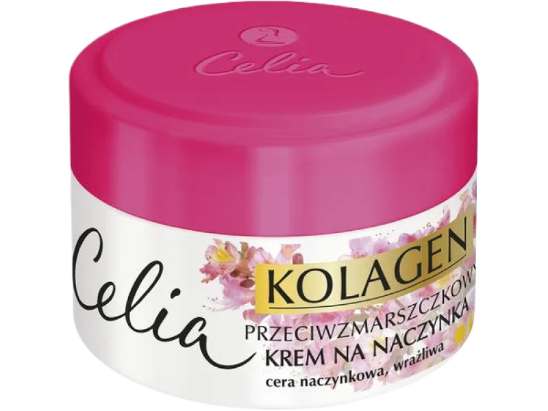 CELIA Kolagen Przeciwzmarszczkowy krem na naczynka, 50 ml