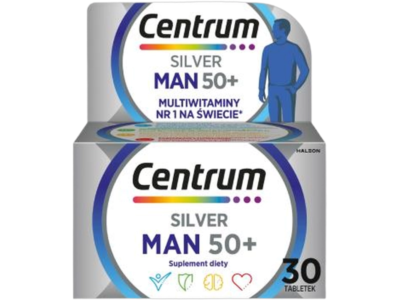 Centrum Man 50+, tabletki, 30 tabl.