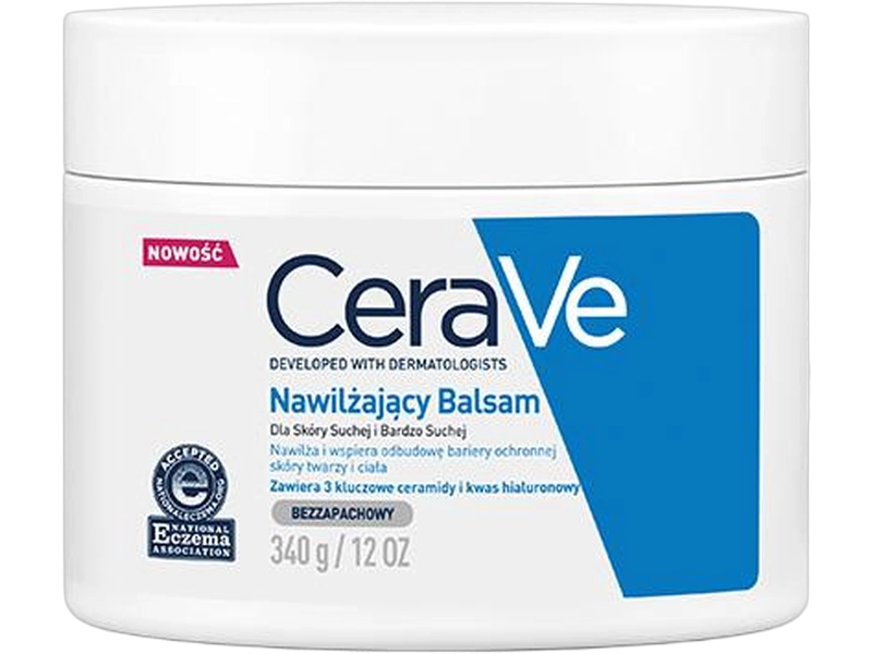 CeraVe nawilżający do skóry suchej i bardzo suchej, balsam, 454 ml