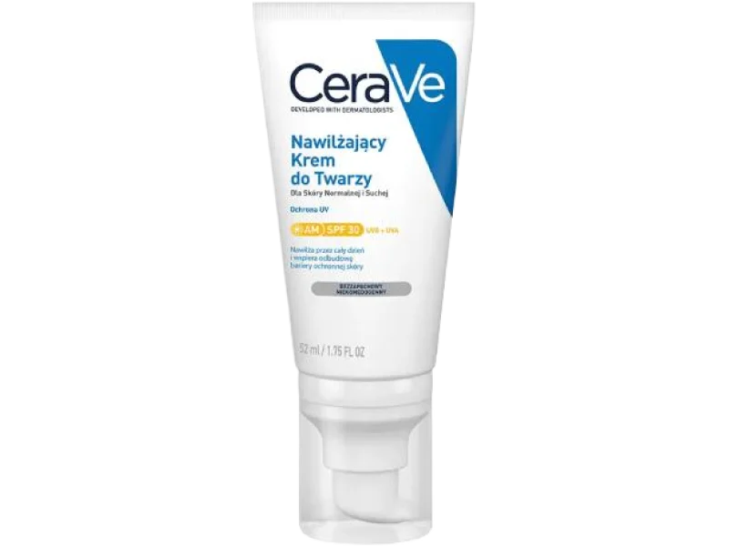 CERAVE Nawilżający krem do twarzy SPF 30, 52 ml