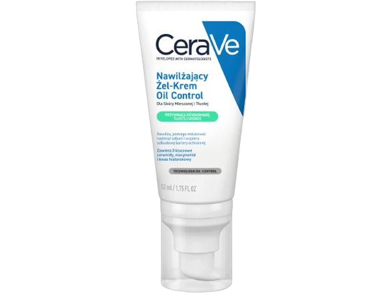 CeraVe nawilżający żel-krem oil control, 52 ml