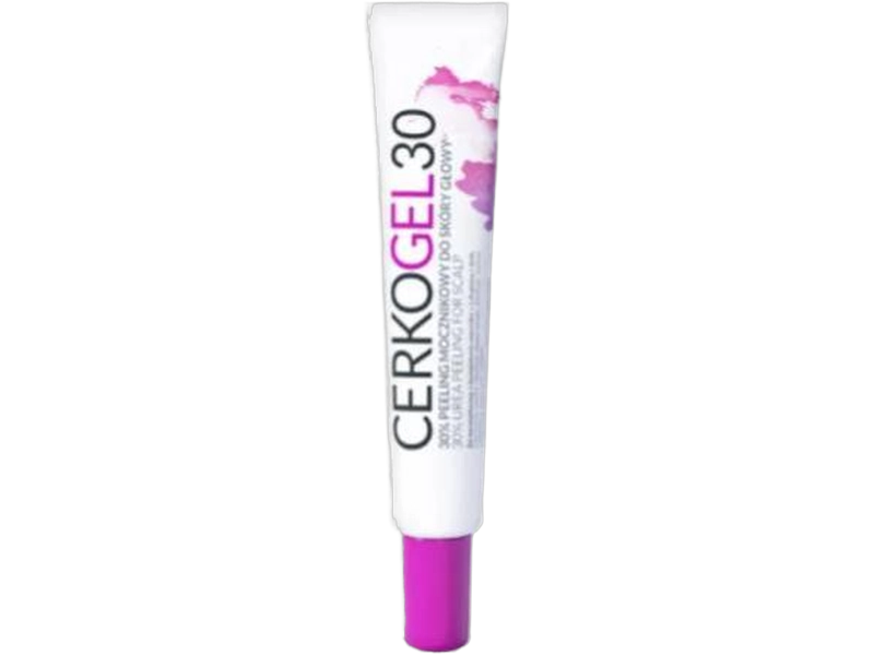 Cerkogel 30 peeling mocznikowy do skóry głowy, żel, 50 ml