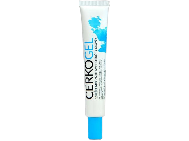 Cerkogel żel do pielęgnacji suchej i wrażliwej skóry głowy, 50 g
