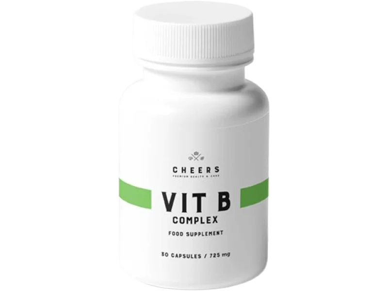 Cheers Vit B Complex, kapsułki, 60 kaps.