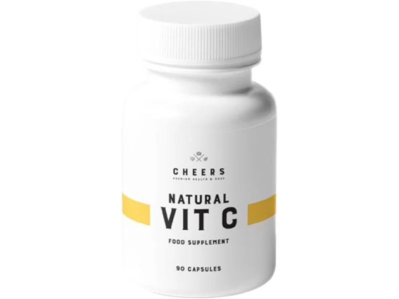 Cheers Vitamina C naturalna, kapsułki, 90 kaps.