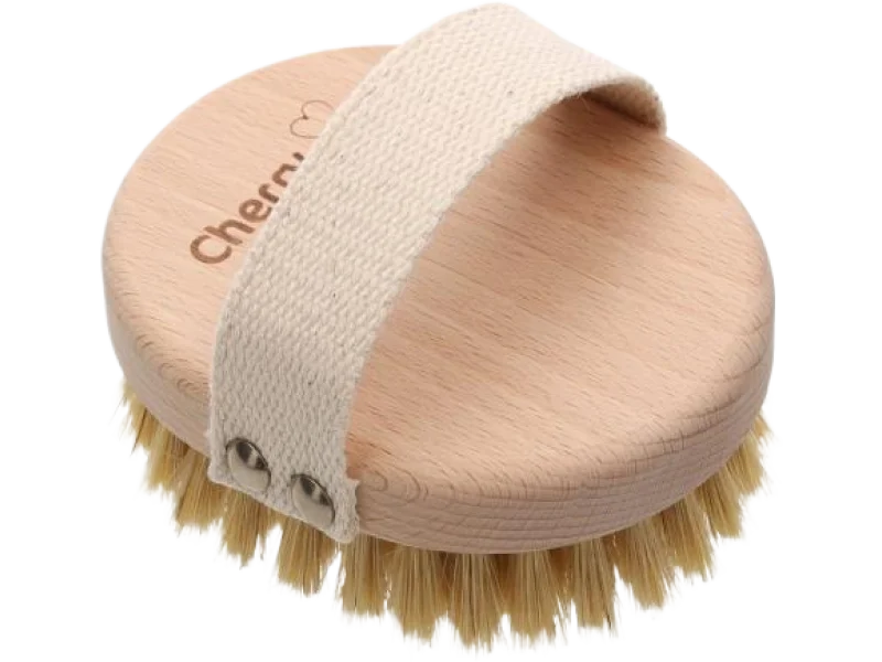 Cherry Life szczotka do masażu ciała na sucho z tampico, szczoteczka, szt.