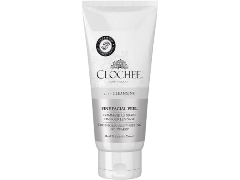 CLOCHEE Drobnoziarnisty peeling do twarzy, 100 ml