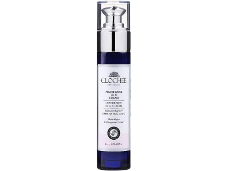 Clochee wzmacniający krem na noc z witaminą C, 50 ml
