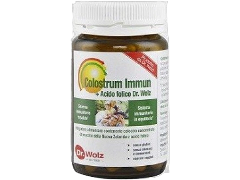 Colostrum Immun + kwas foliowy, kapsułki, 125 szt.