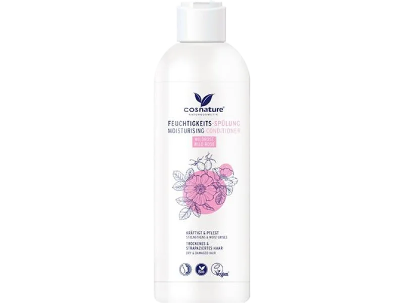 Cosnature naturalna odżywka nawilżająca z dziką różą, 250 ml