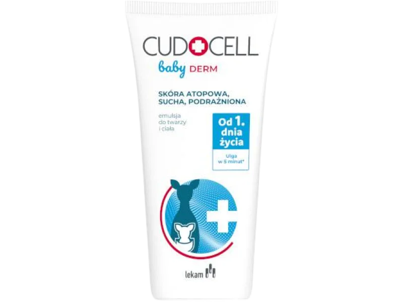 Cudocell Baby Derm, emulsja na skórę, 180 ml