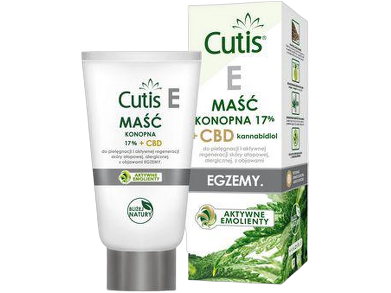 Cutis E egzema maść konopna + CBD, 120 ml