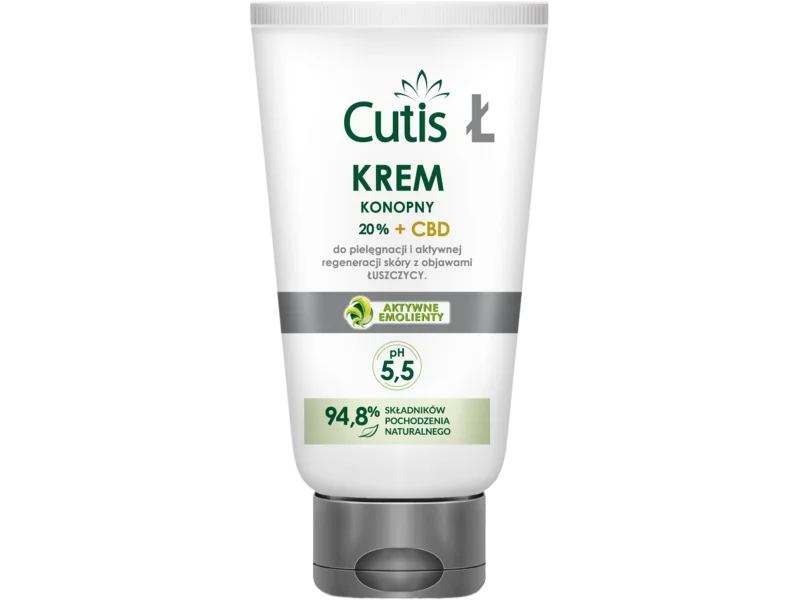 Cutis Ł – Łuszczyca krem konopny, 120 ml