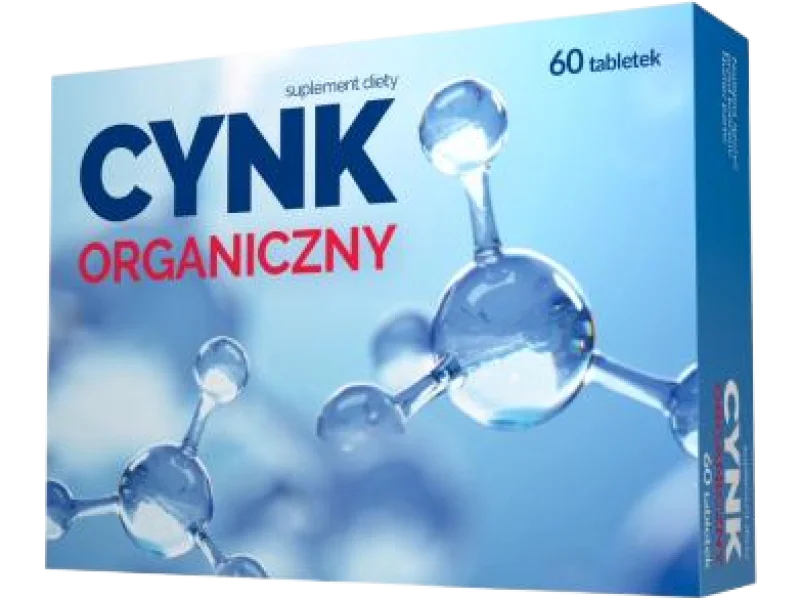 Cynk Organiczny, tabletki, 15 mg, 60 tabl.