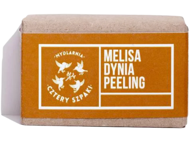 CZTERY SZPAKI Mydło Melisa Dynia Peeling, 110 g