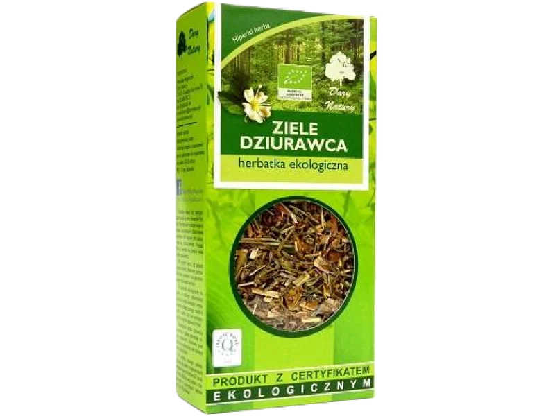 Dary Natury Ekologiczna herbatka ziele dziurawca, zioła do zaparzania, 50 g