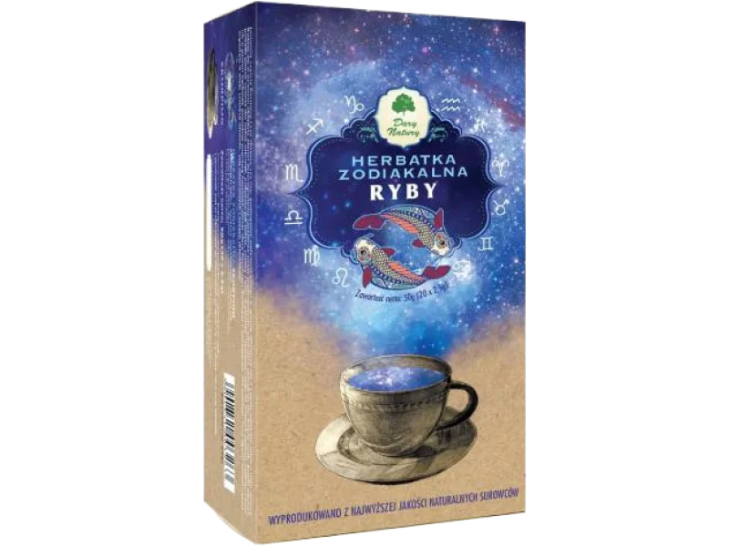 DARY NATURY Herbata Zodiakalna Ryby, saszetki, 20 saszetki