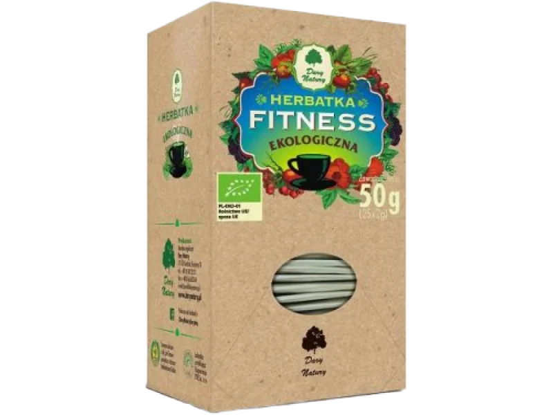 DARY NATURY Herbatka Ekologiczna Fitness, saszetki, 25 sasz.