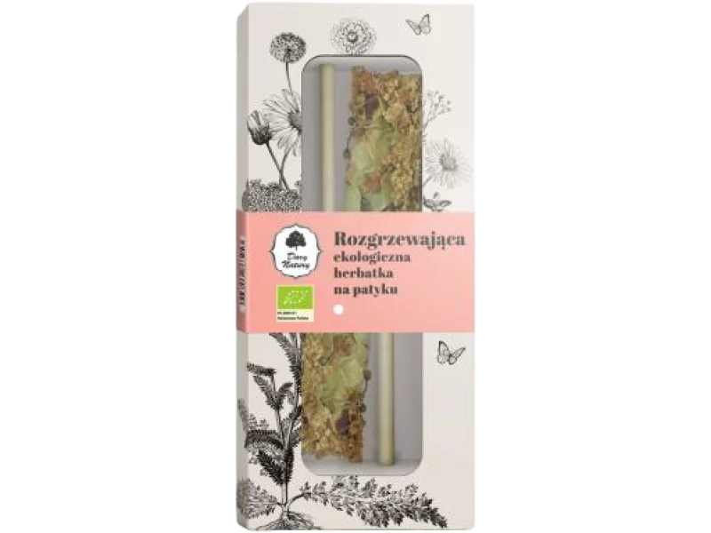 DARY NATURY Herbatka na patyku rozgrzewająca, zioła do zaparzania, 2 szt.