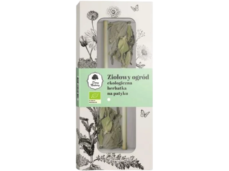 DARY NATURY Herbatka na patyku Ziołowy ogród EKO, zioła do zaparzania, 2 szt.