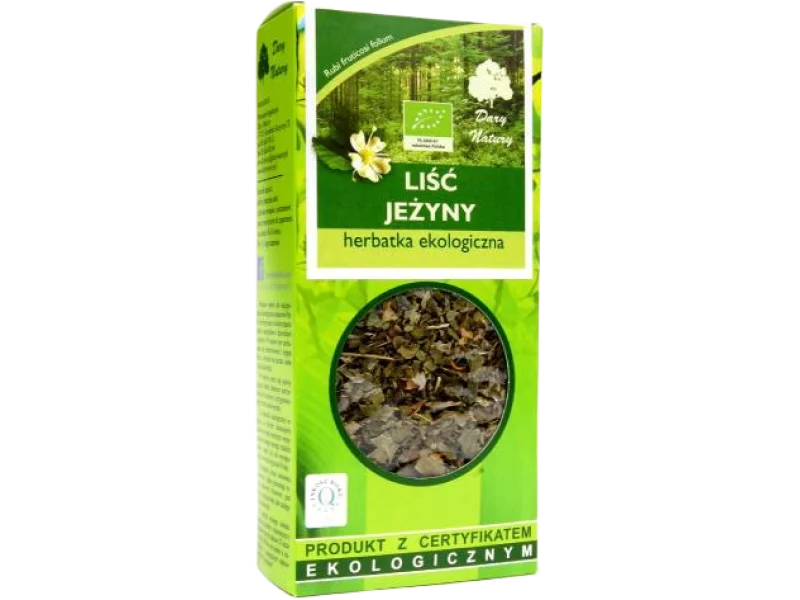 DARY NATURY Jeżyna liść EKO, zioła do zaparzania, 25 g