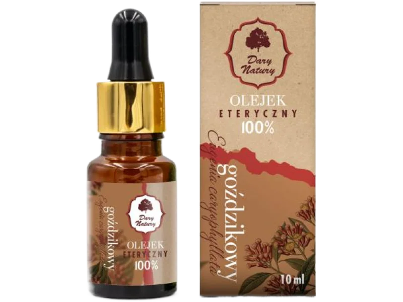 Dary Natury Olejek eteryczny Goździkowy 100%, 100%, 10 ml