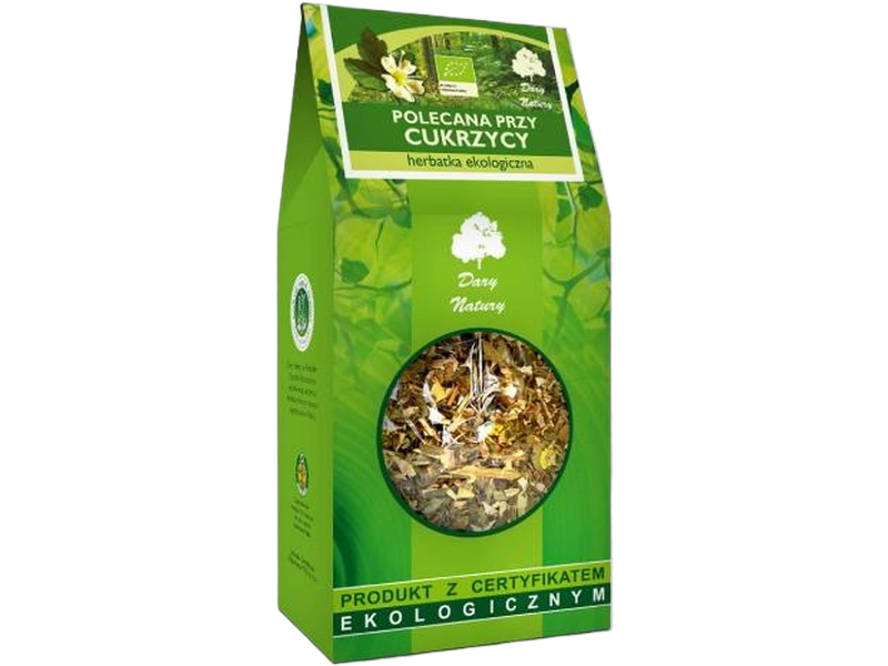 Dary Natury polecana przy cukrzycy eko, zioła do zaparzania, 150 g