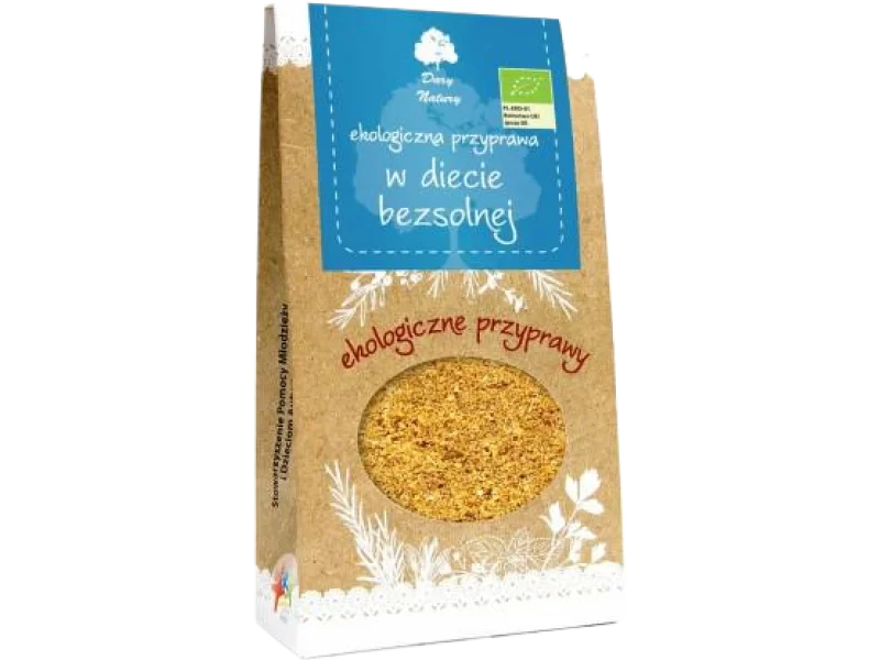 Dary Natury Przyprawa w diecie bezsolnej EKO, proszek, 60 g
