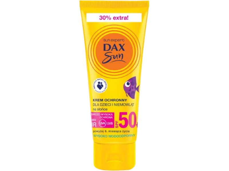 DAX SUN Krem ochronny dla dzieci i niemowląt SPF50+, 75 ml