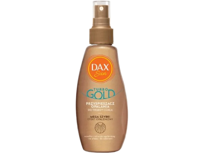 DAX Sun Turbo Gold Przyspieszacz opalania do twarzy i ciała, spray, 200 ml