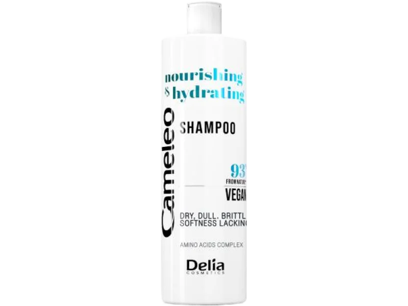 DELIA Cameleo Wegański szampon do włosów nawilżająco-odżywczy, 400 ml