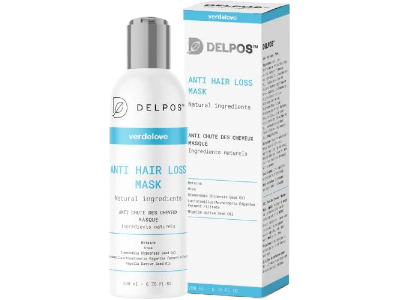 DELPOS Maska wzmacniająca włosy, 200 ml