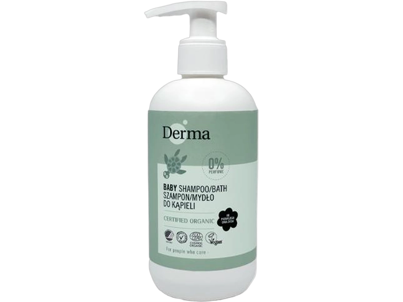 Derma Eco Baby szampon i mydło do kąpieli, szampon + mydło, 150 ml