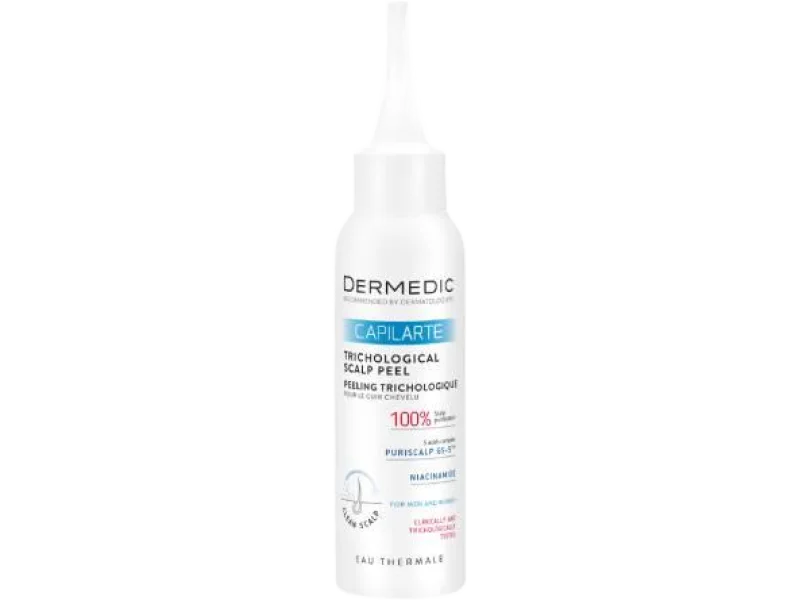 DERMEDIC CAPILARTE Trychologiczny peeling do skóry głowy, 100 ml