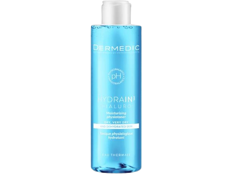 Dermedic Hydrain 3 Hialuro nawilżający fizjotonik, płyn, 200 ml