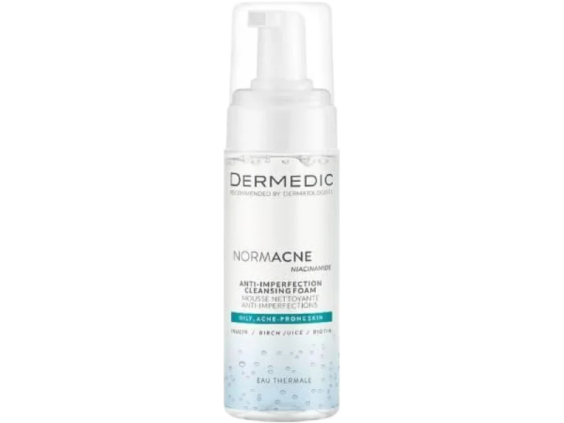 DERMEDIC NORMACNE Pianka oczyszczająca przeciw niedoskonałościom, 170 ml