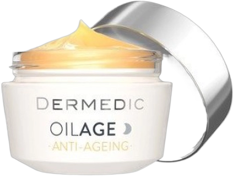 Dermedic Oilage naprawczy krem na noc przywracający gęstość skóry, 50 ml