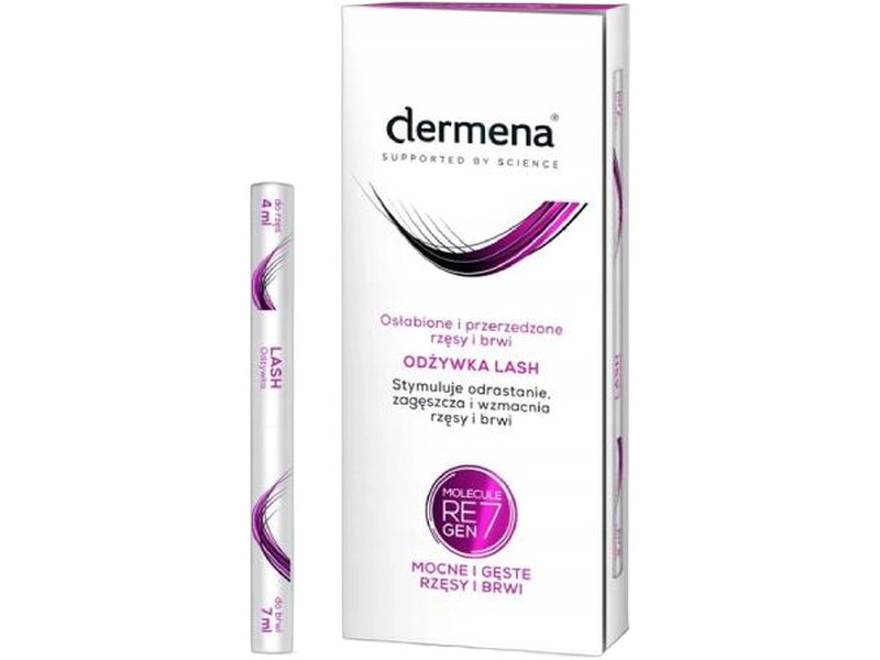 Dermena Lash odżywka stymulująca odrastanie rzęs, 11 ml