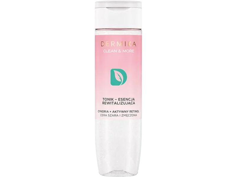 Dermika Clean & More tonik – esencja rewitalizująca, cera szara i zmęczona, 200 ml
