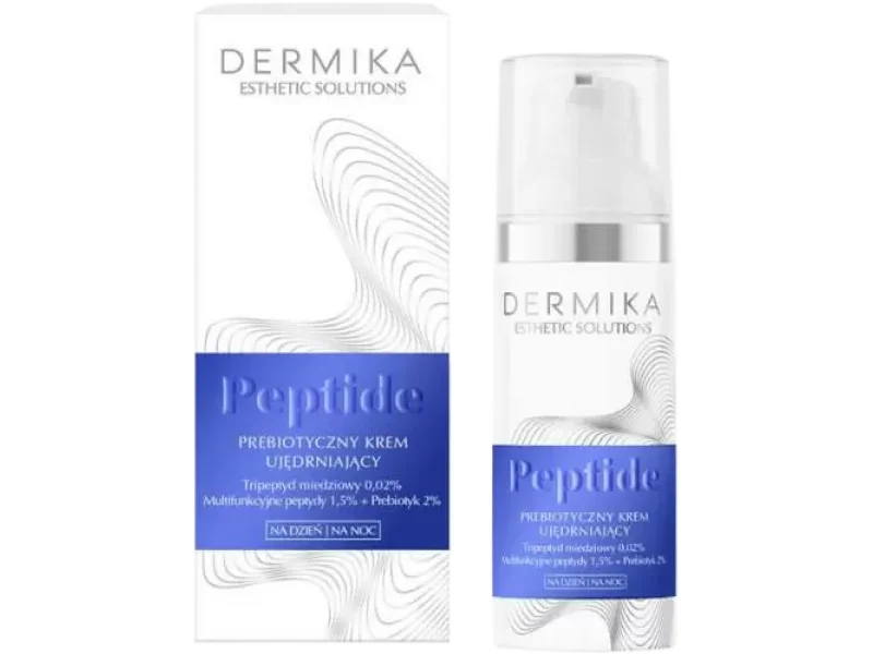 Dermika Esthetic Solutions peptide prebiotyczny krem ujędrniający, 50 ml