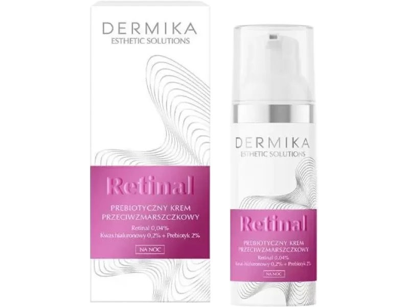 Dermika Esthetic Solutions Retinal prebiotyczny przeciwzmarszczkowy, krem, 50 ml
