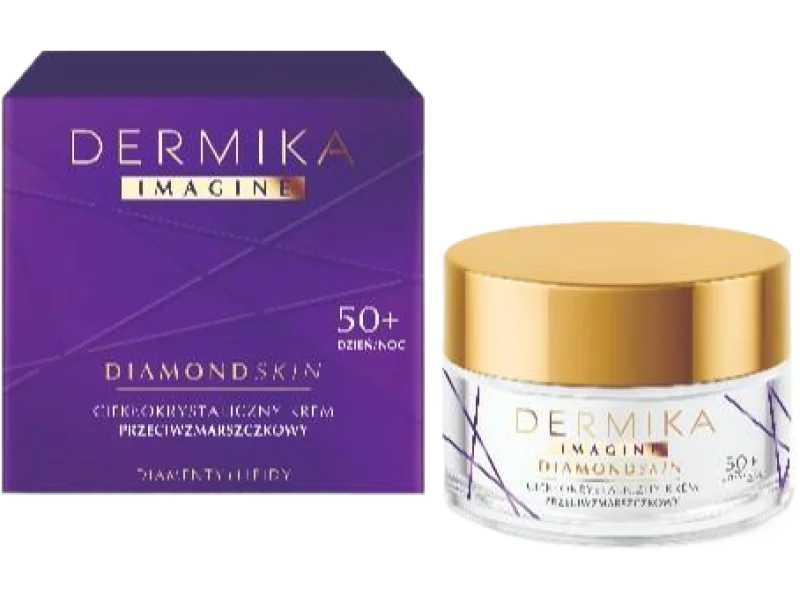 DERMIKA IMAGINE DIAMOND SKIN Ciekłokrystaliczny krem przeciwzmarszczkowy 50+, 50 ml