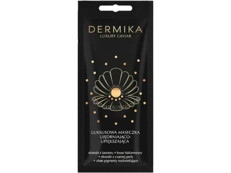 Dermika Luxury Caviar luksusowa ujędrniająco-upiększająca, maska, 10 ml