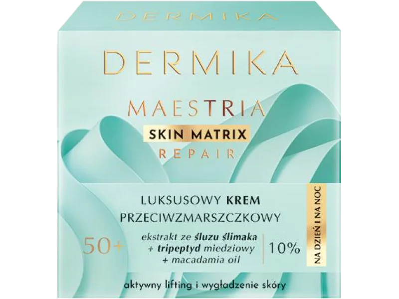 DERMIKA MAESTRIA luksusowy krem przeciwzmarszczkowy 50+ na dzień i na noc, 50 ml