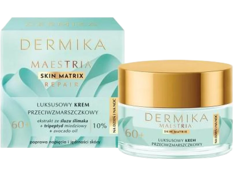 DERMIKA MAESTRIA Luksusowy krem przeciwzmarszczkowy 60+, 50 ml