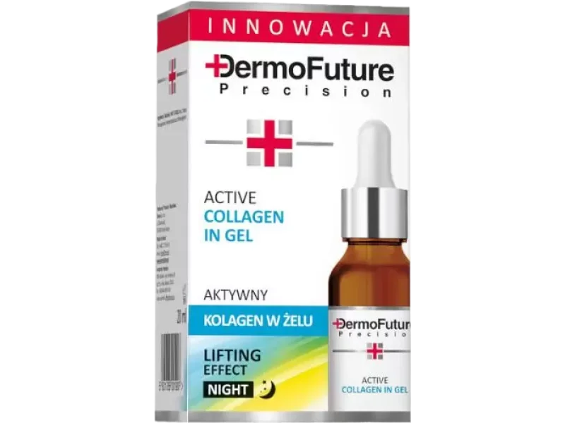 DermoFuture aktywny kolagen w żelu do skóry suchej i dojrzałej, 20 ml