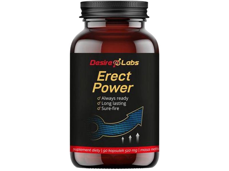 Desire Labs Erect Power, kapsułki, 90 kaps.