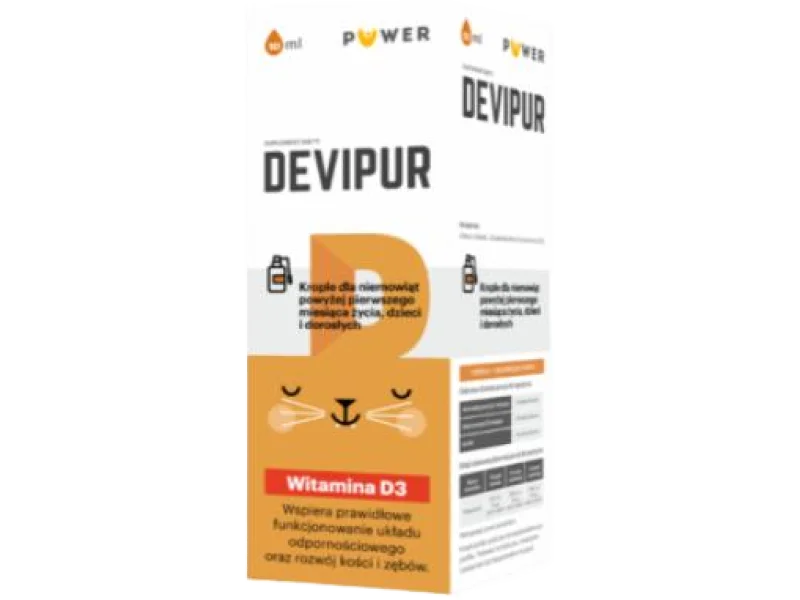 Devipur, krople, 10 μg, 10 ml